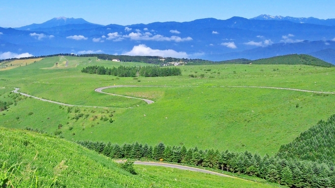 【霧ヶ峰・美ヶ原・軽井沢】絶景の旅を満喫◇蓼科スカイライン・ビーナスライン・自然景観【朝食付】